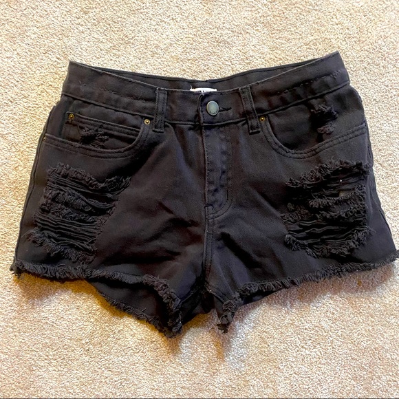 Billabong jeans shorts, sz 27 - Picture 1 of 5